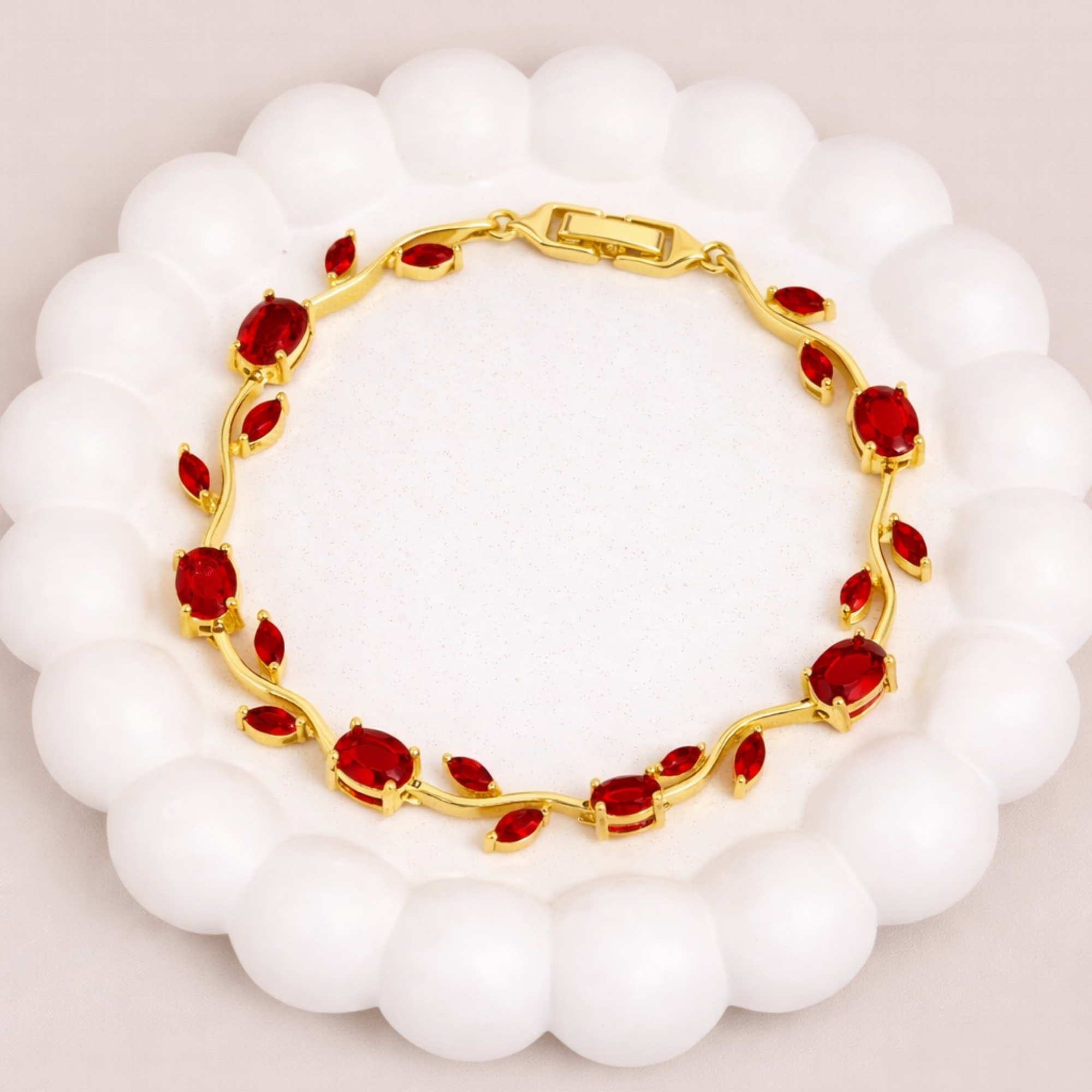 Tulip Bileklik – Çelik