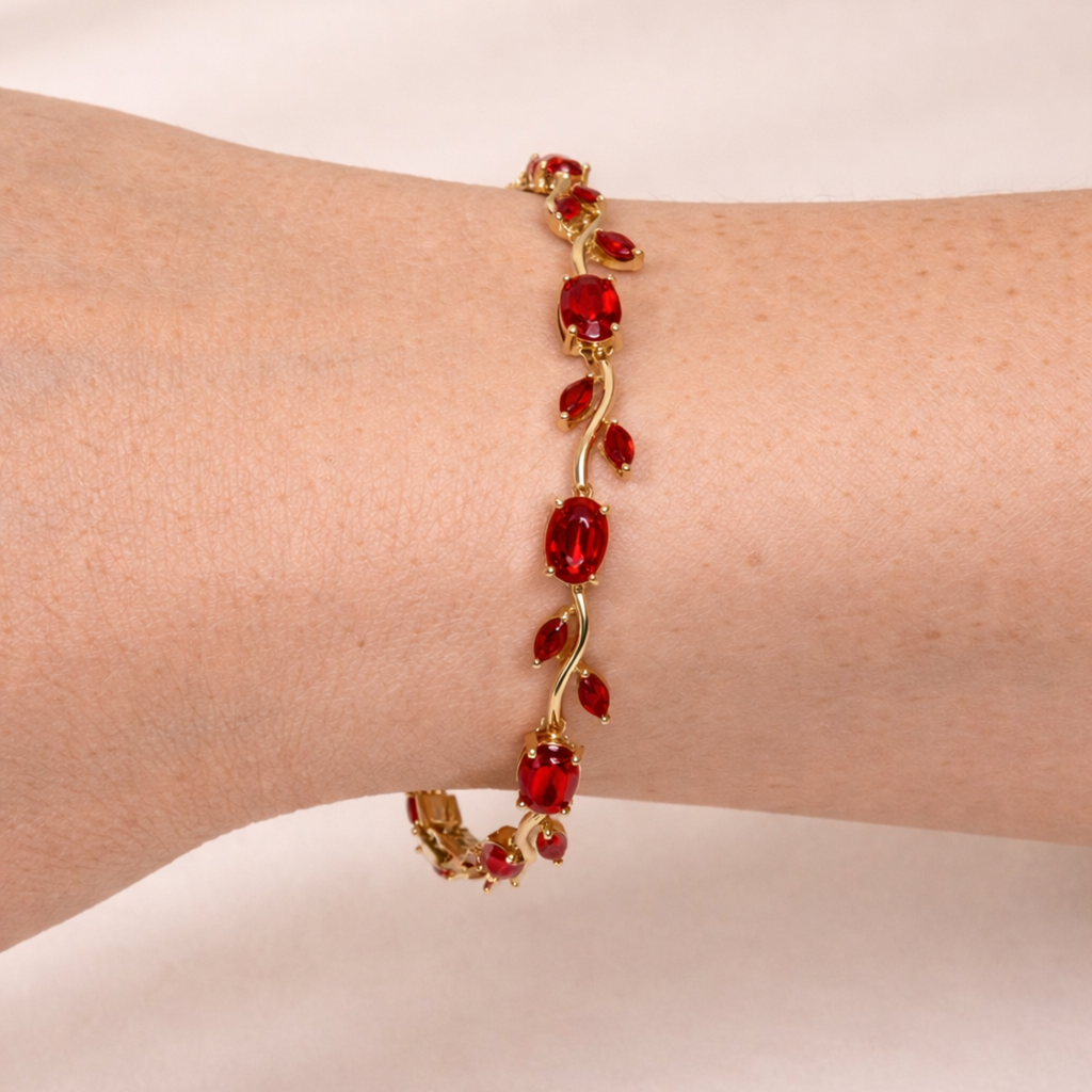 Tulip Bileklik – Çelik