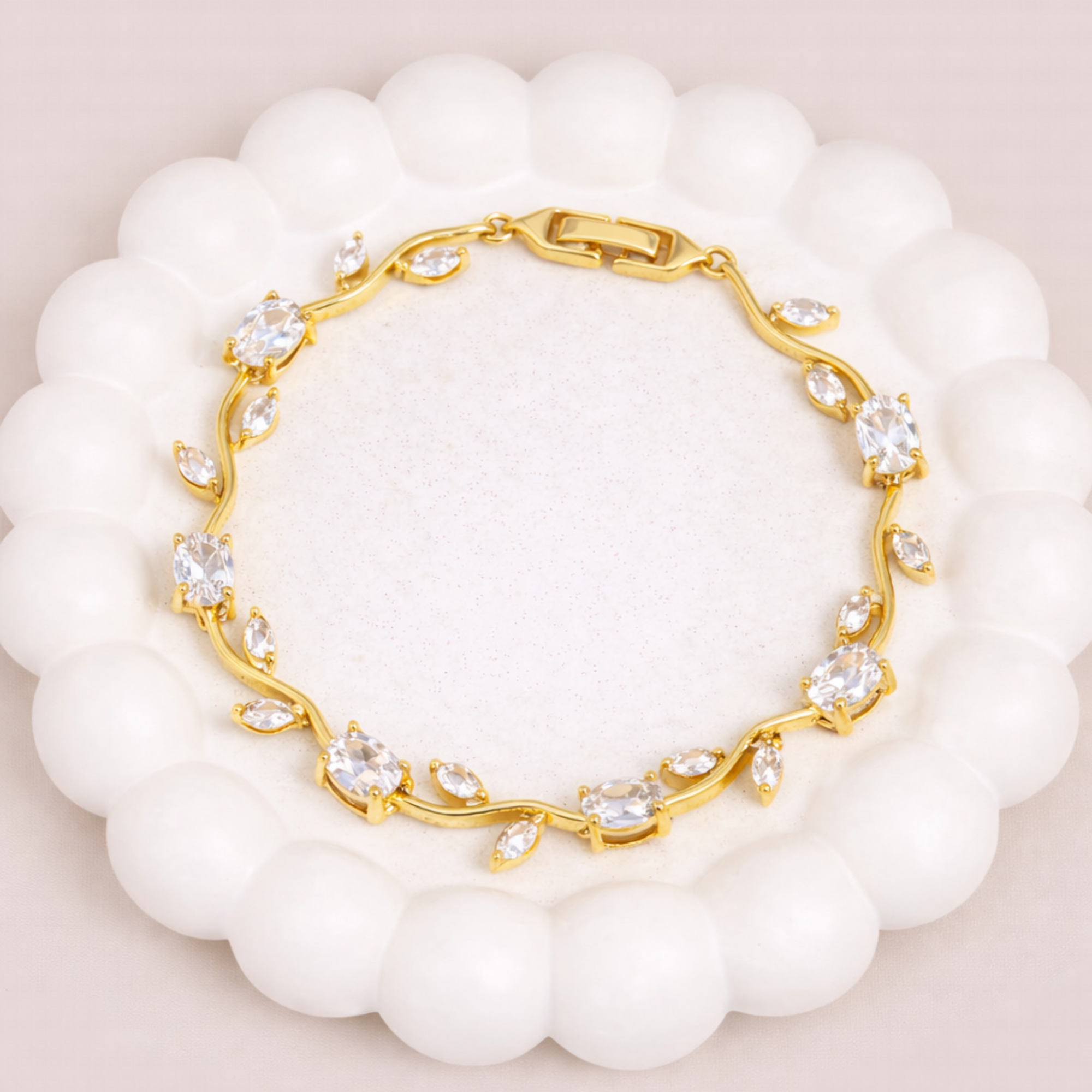 Tulip Bileklik – Çelik