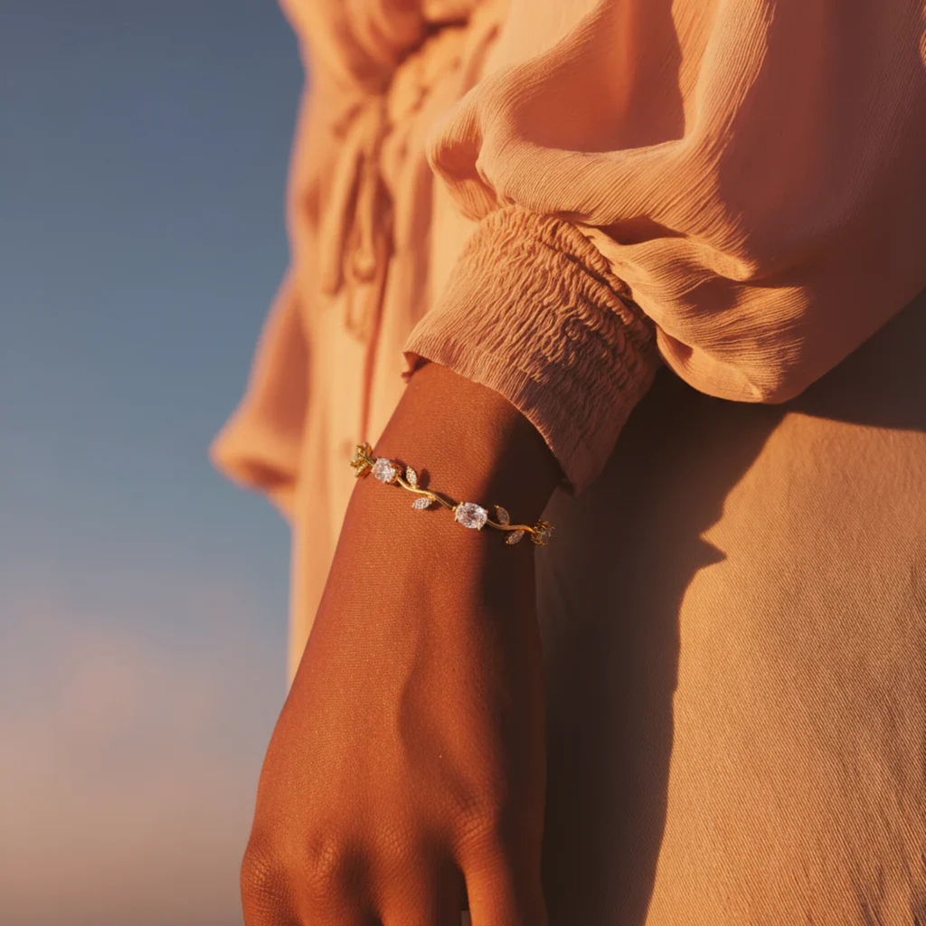 Tulip Bileklik – Çelik