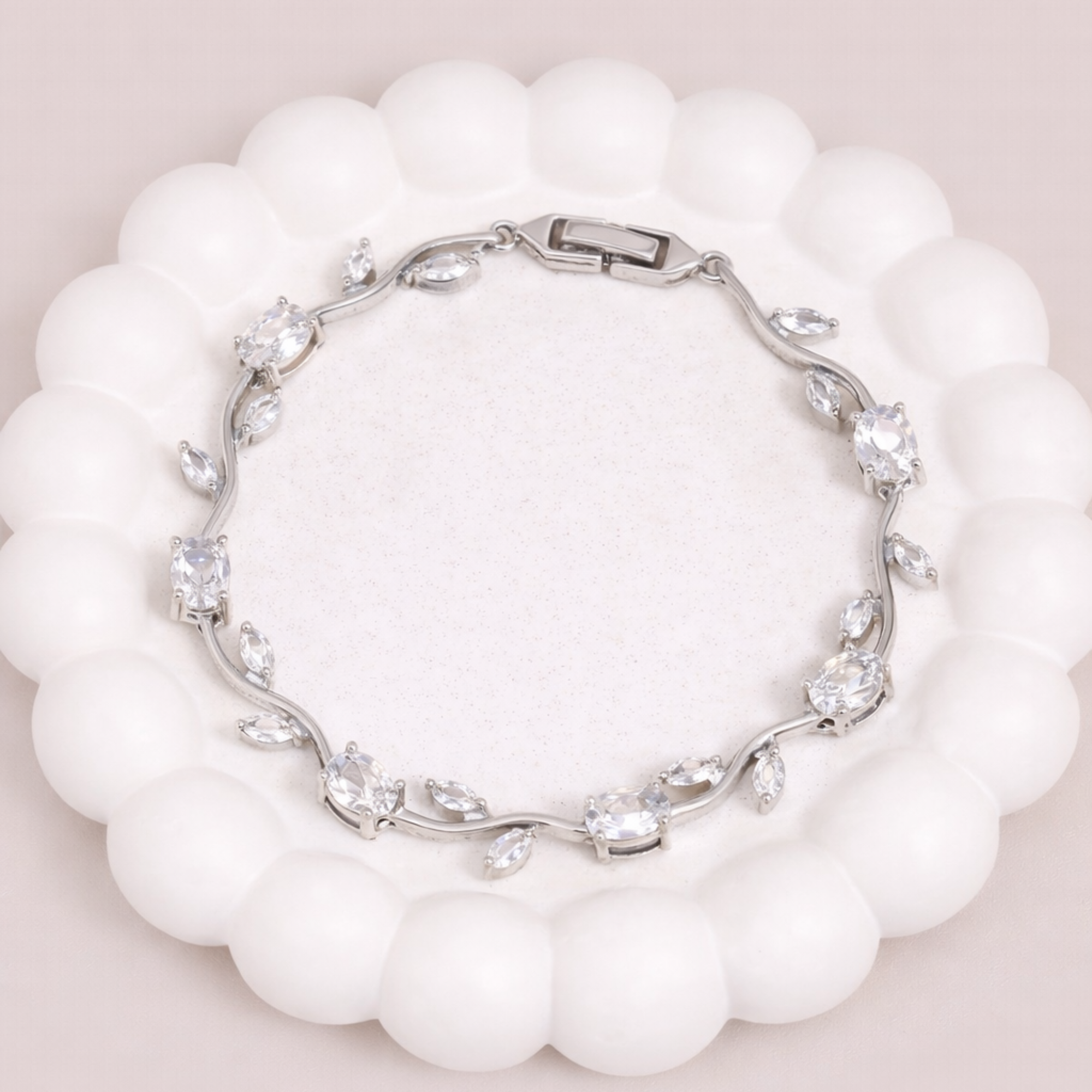 Tulip Bileklik – Çelik