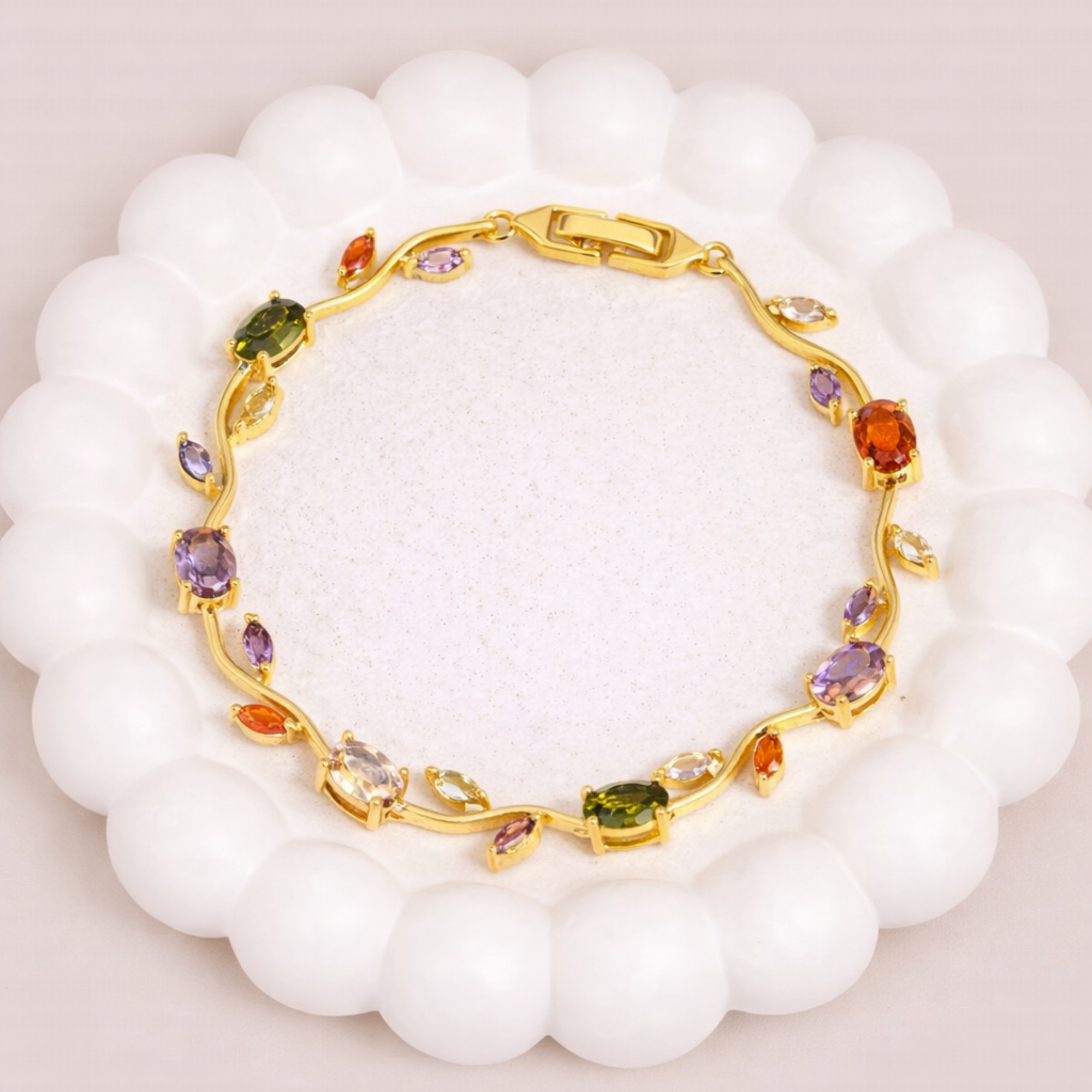 Tulip Bileklik – Çelik