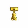 Altın Teddy Bear Charm