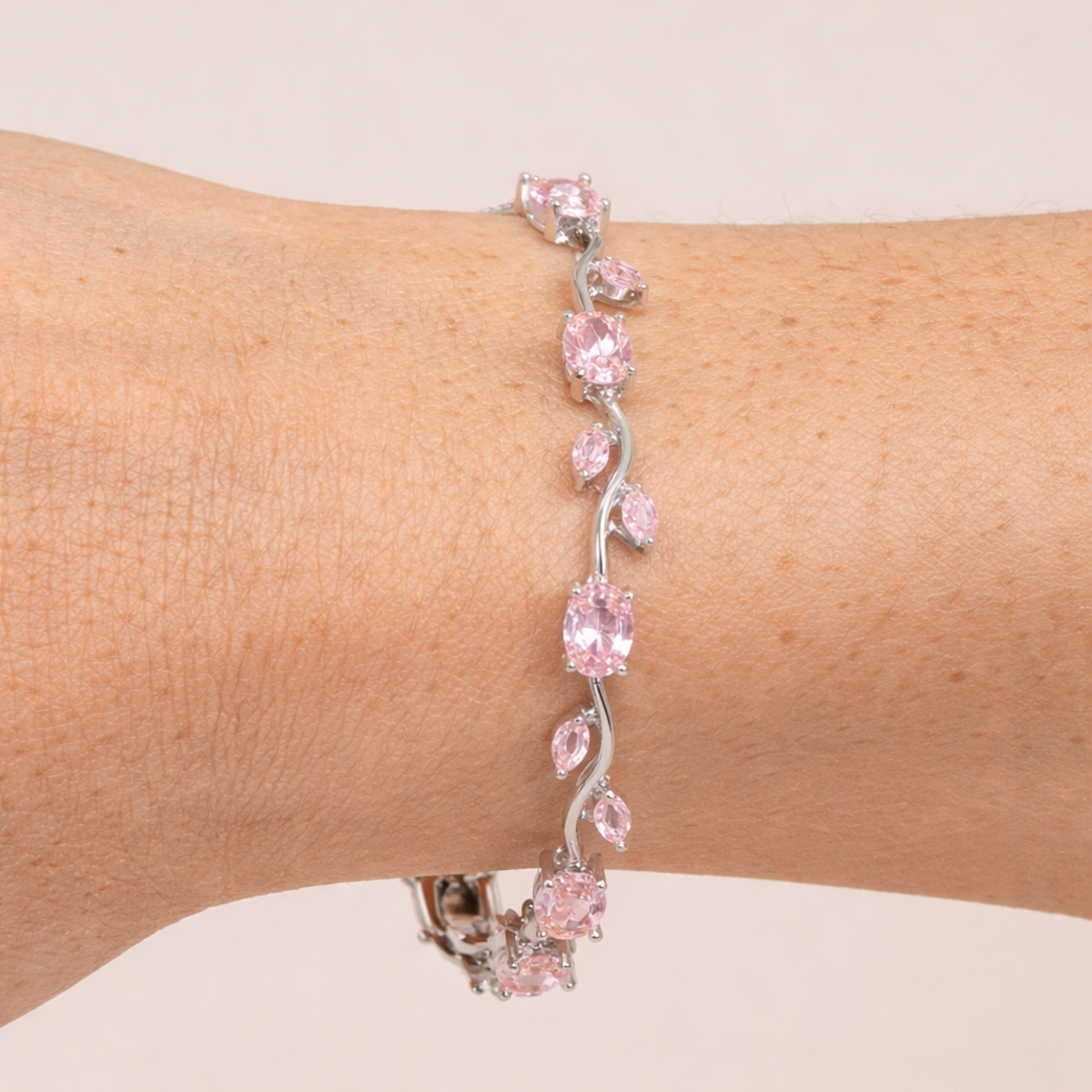 Tulip Bileklik – Çelik