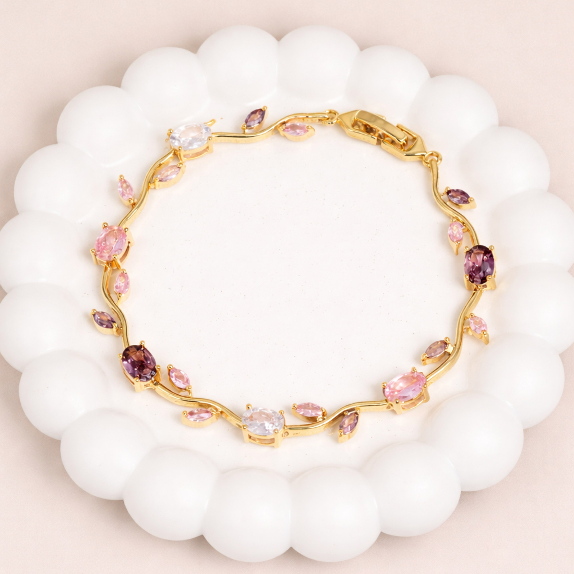 Tulip Bileklik – Çelik