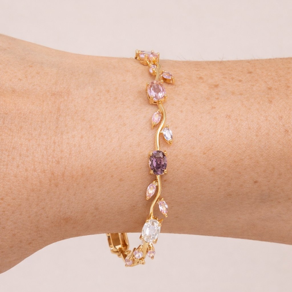 Tulip Bileklik – Çelik