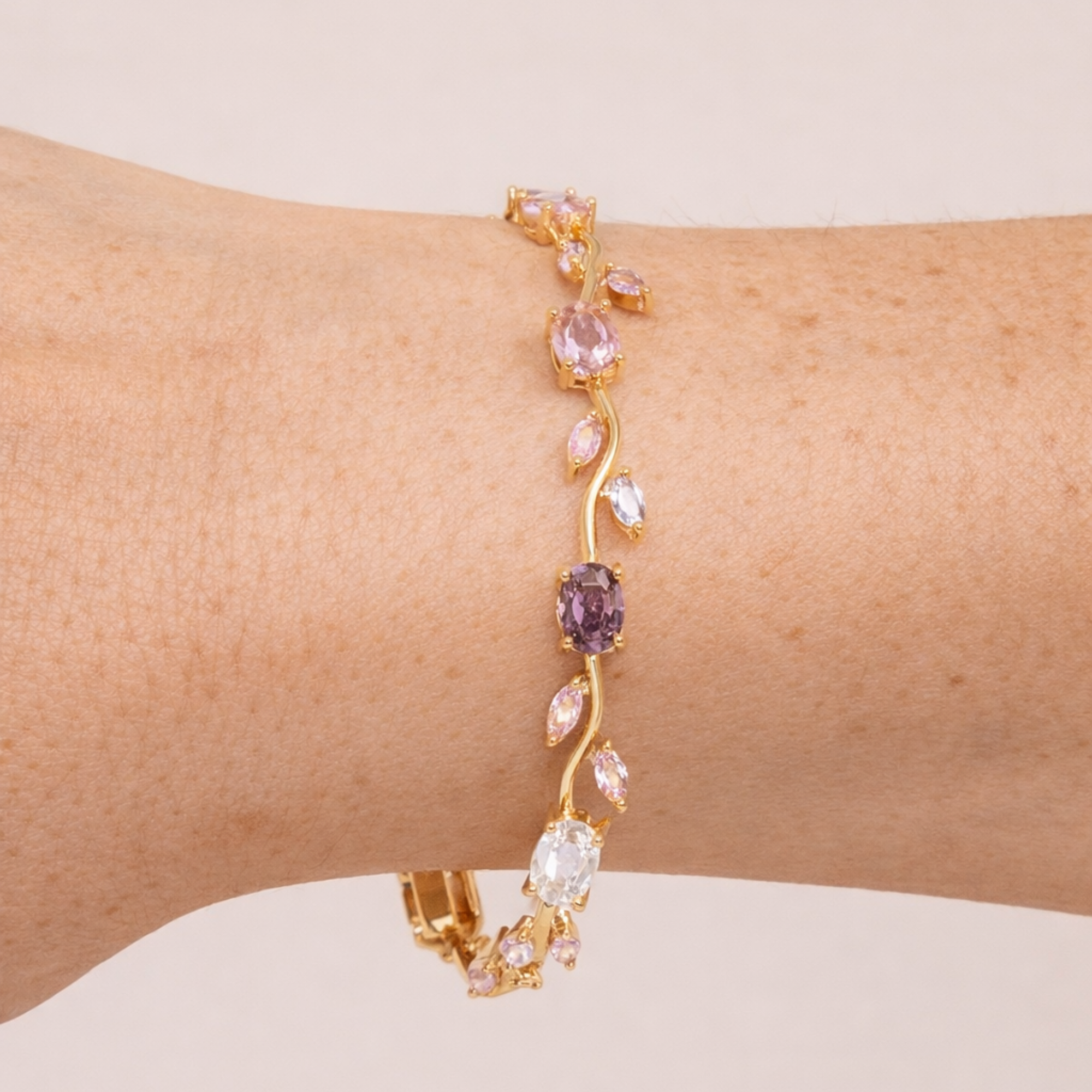 Tulip Bileklik – Çelik