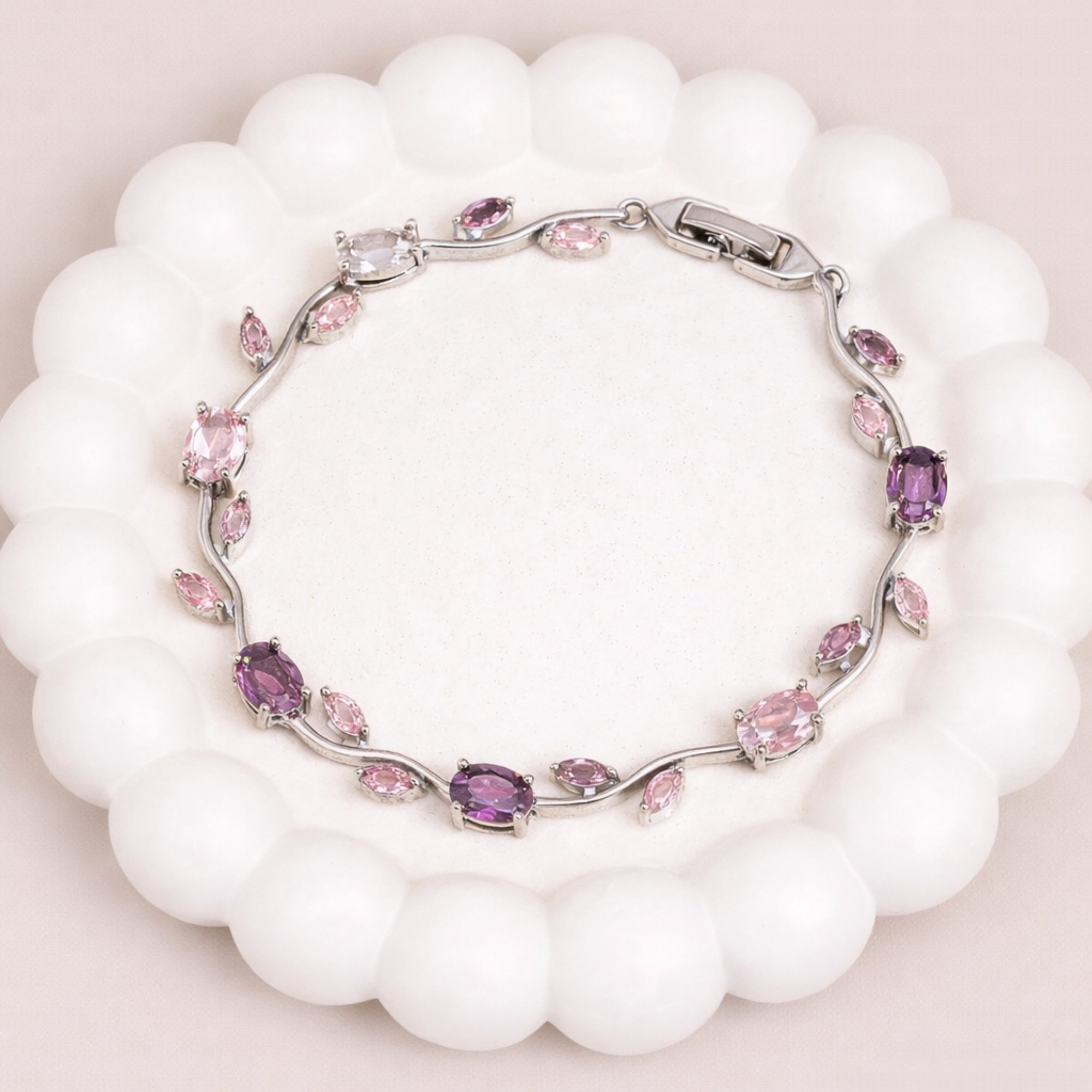 Tulip Bileklik – Çelik