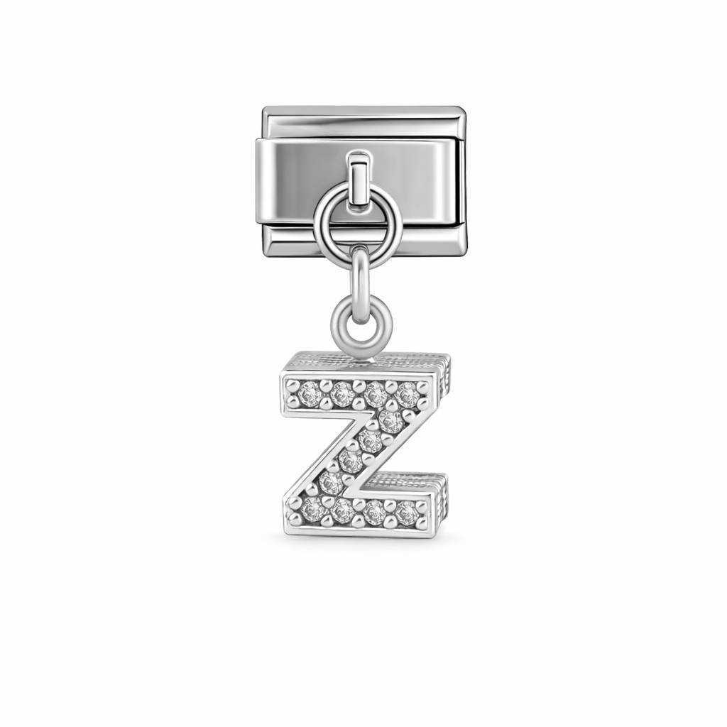 Taşlı Harf Z Charm
