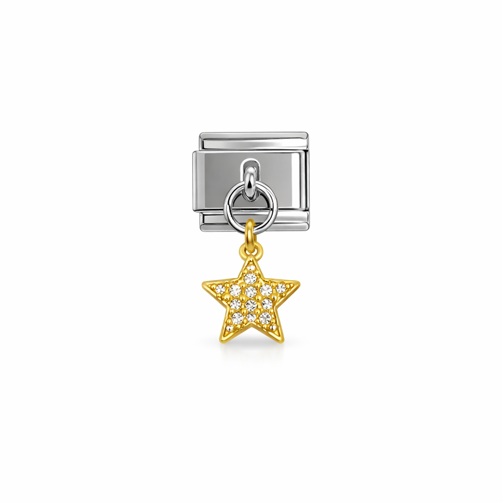 Taşlı Yıldız Charm