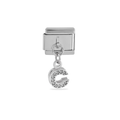 Taşlı Harf C Charm