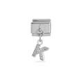 Taşlı Harf K Charm