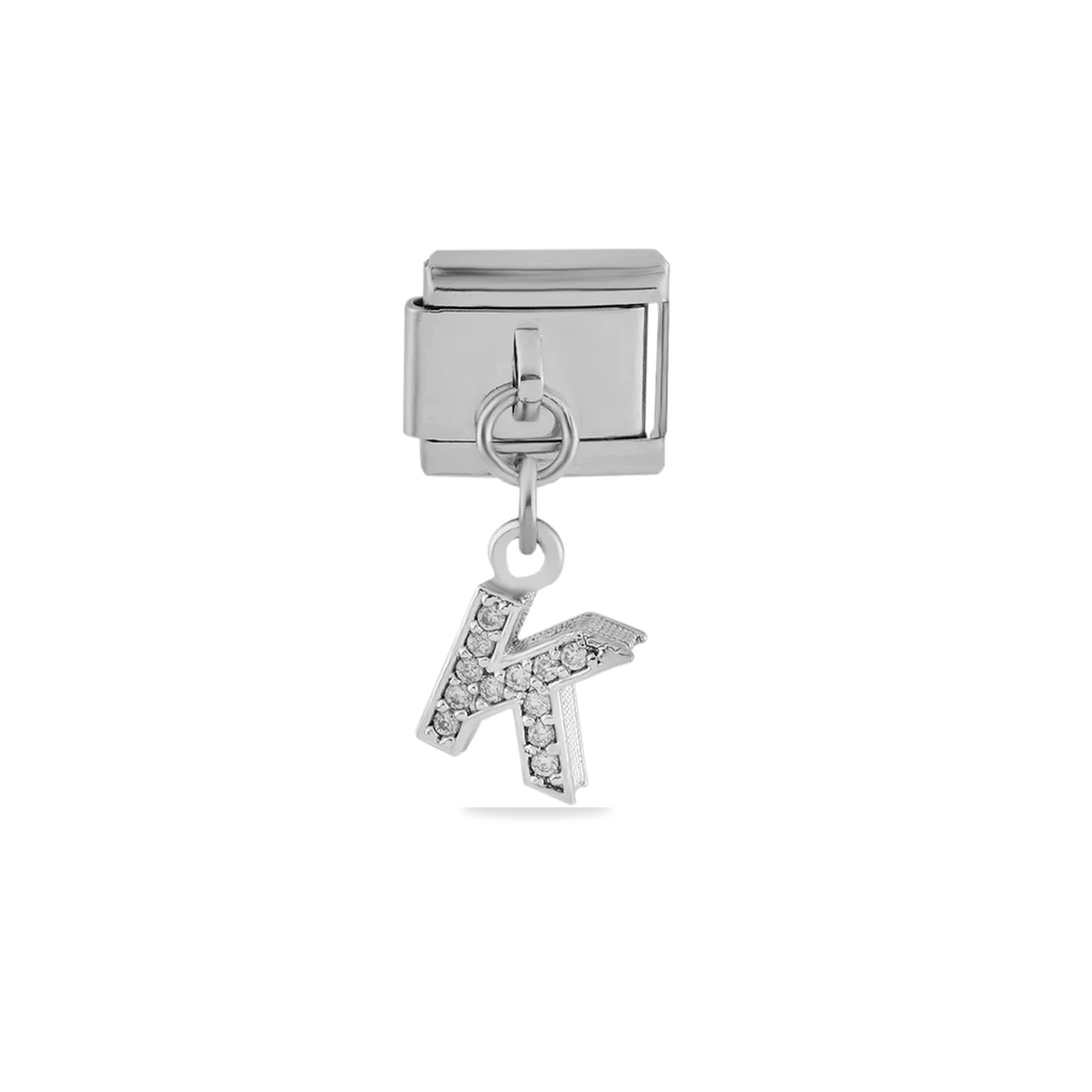 Taşlı Harf K Charm